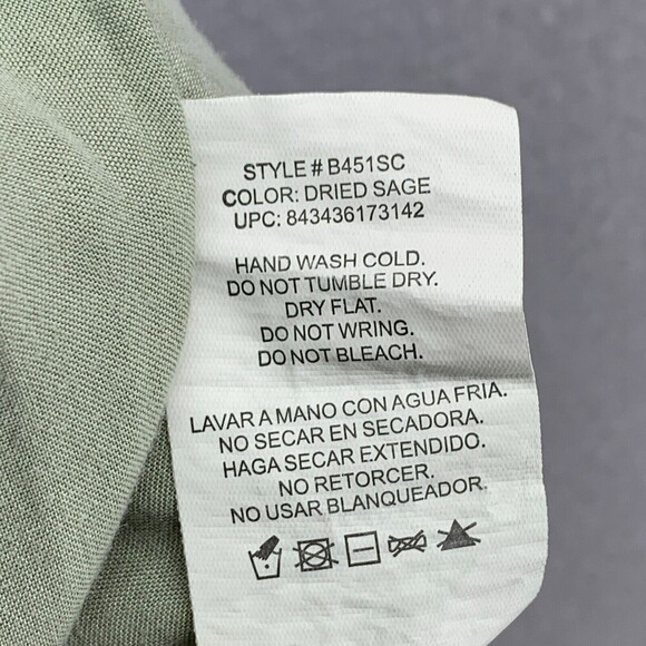 Thread & Supply Lyocell Cropped Wide Leg Pants Women Medium Beach Boho Lagenlook - Picture 11 of 12